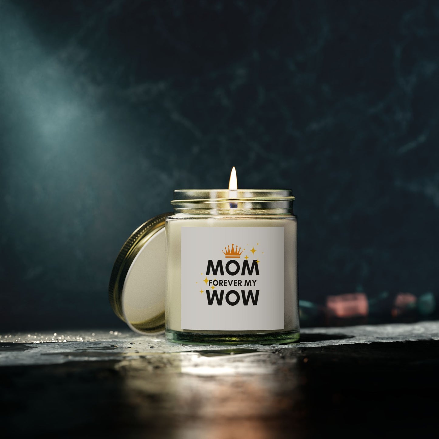 Scented Candle, Coconut Apricot Wax (4oz) - Mother's Day Gift