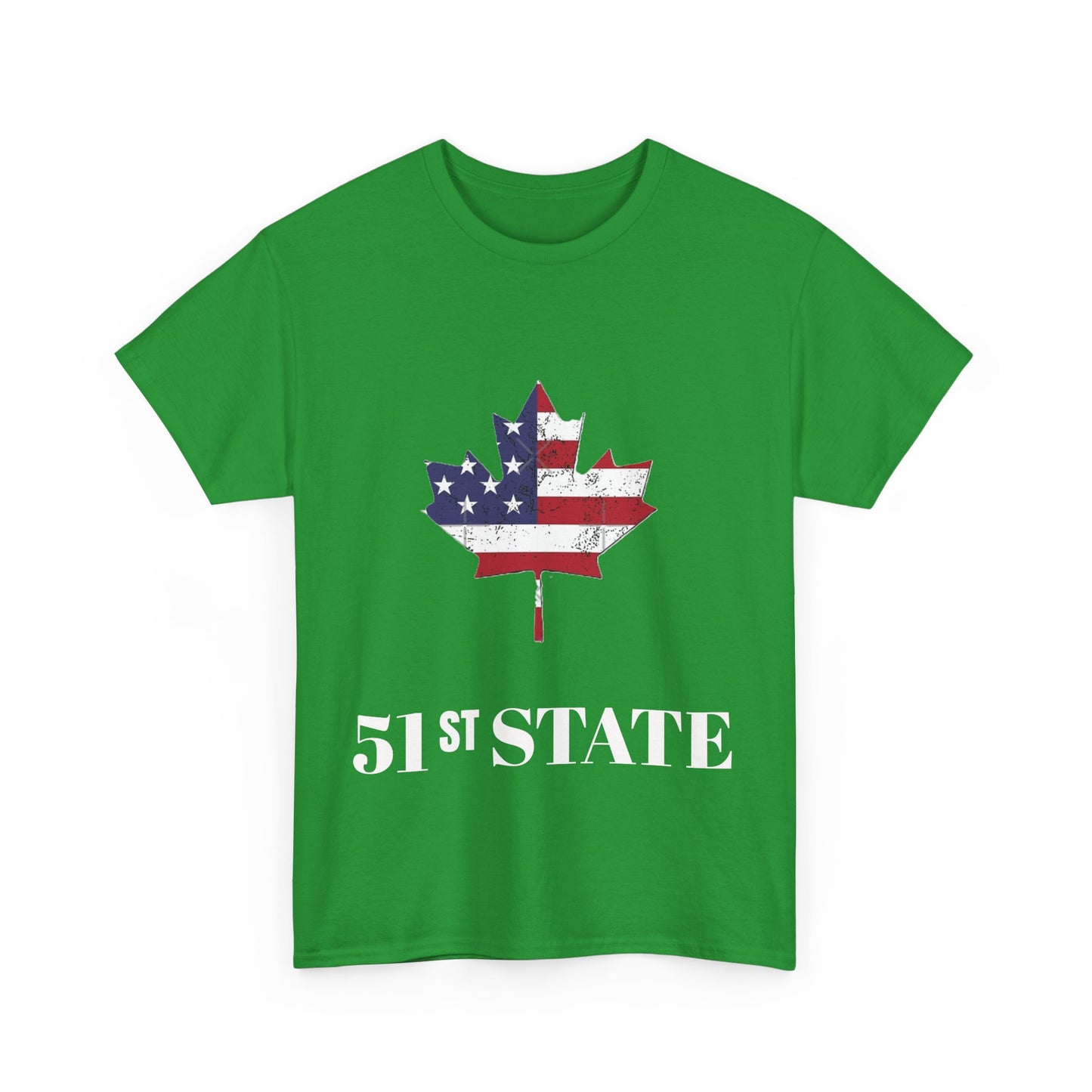 Patriotic Maple Leaf Unisex Heavy Cotton Tee