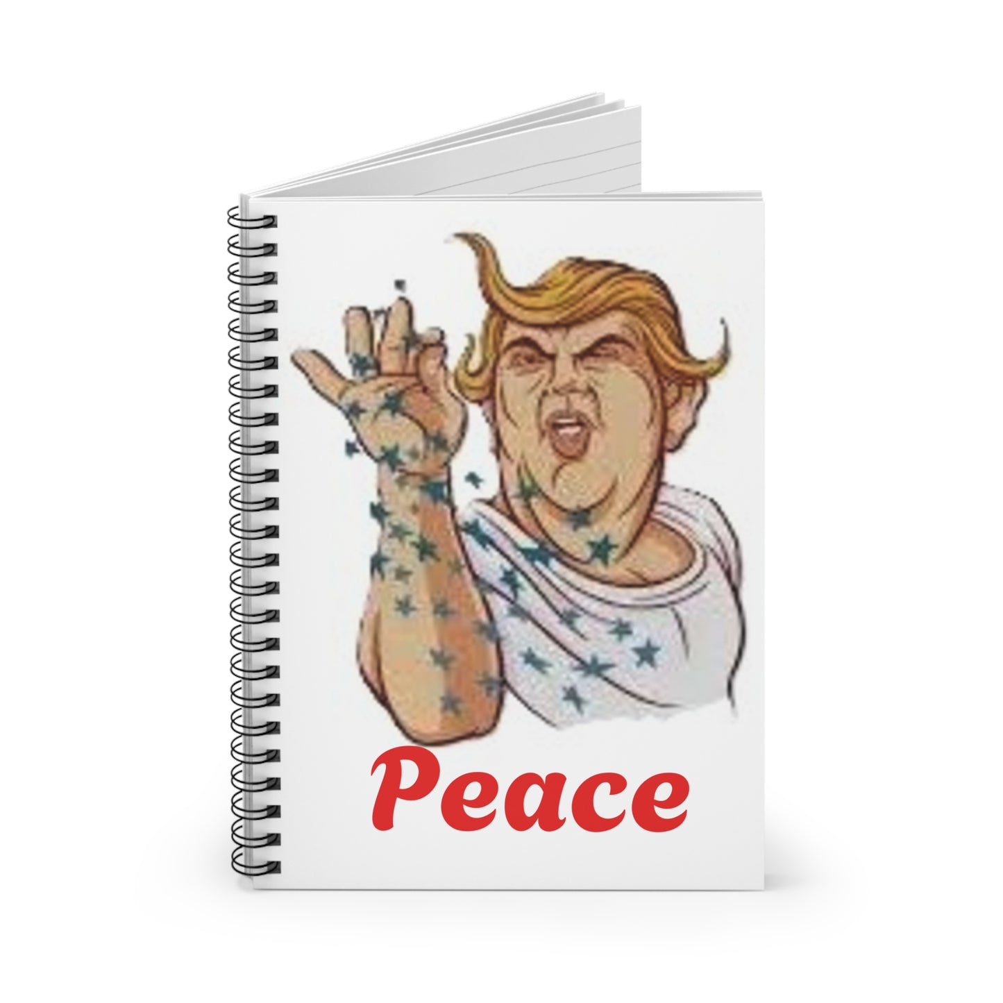 Peace Notebook - Perfect for Creatives and Comic Lovers