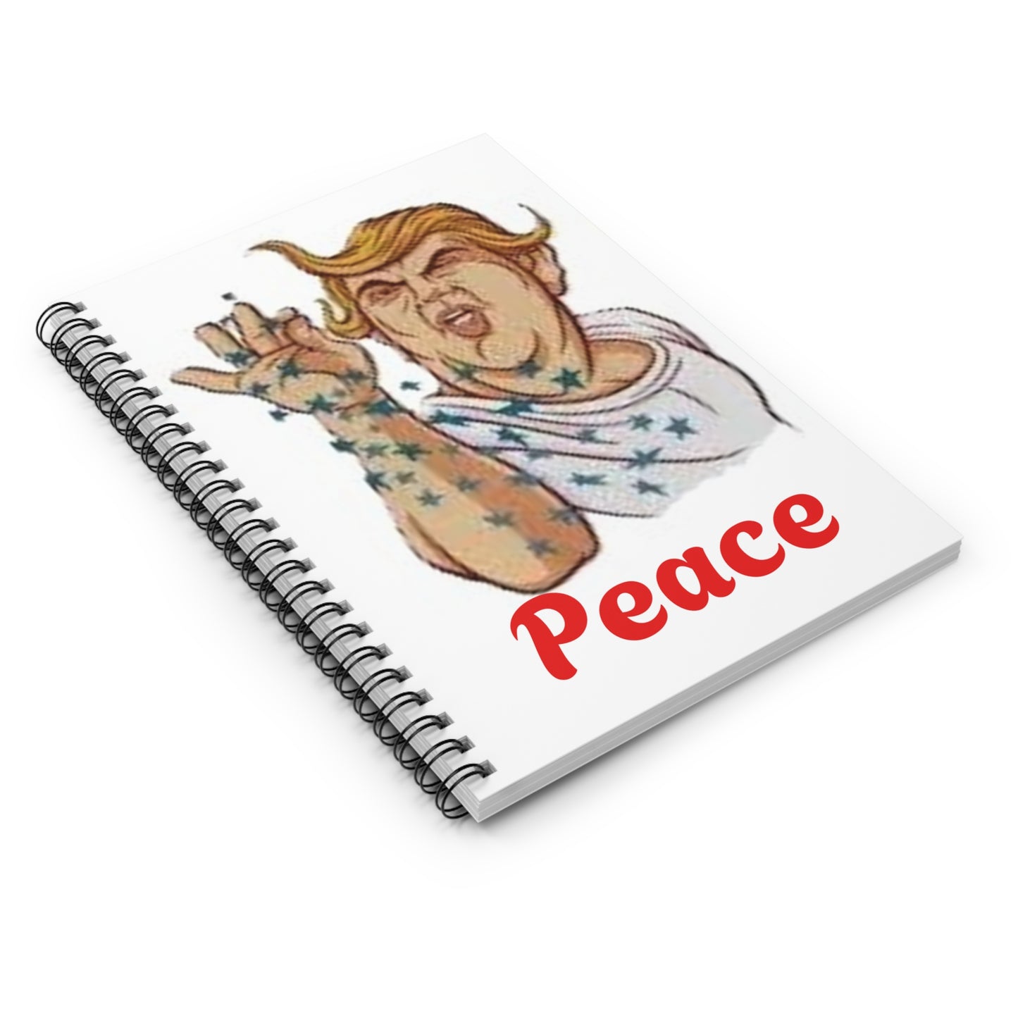 Peace Notebook - Perfect for Creatives and Comic Lovers