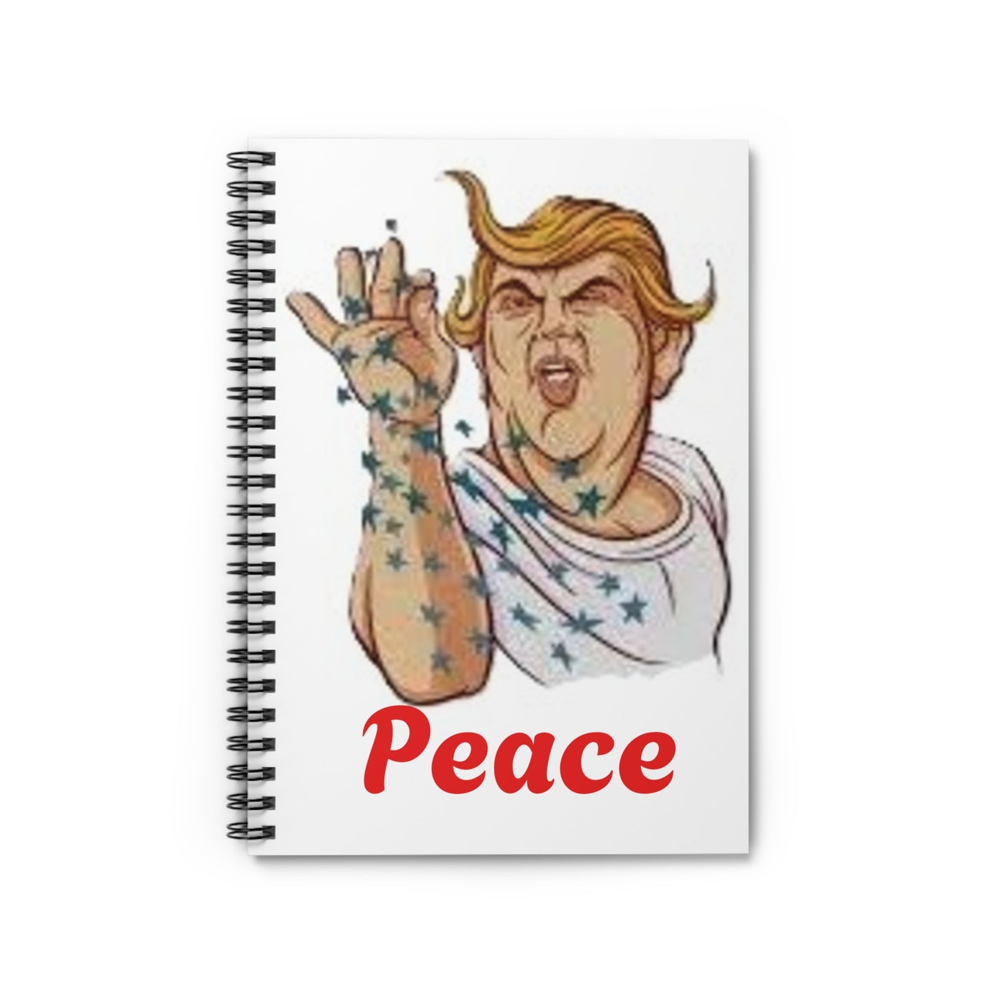 Peace Notebook - Perfect for Creatives and Comic Lovers