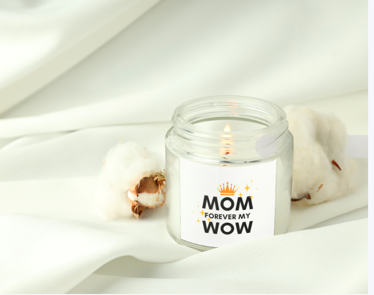 Scented Candle, Coconut Apricot Wax (4oz) - Mother's Day Gift